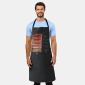 TABLIER COMMENT CUIRE STEAK (Porté)