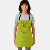 Tablier Comment Grinch Stole Visage de Noël (Insitu)