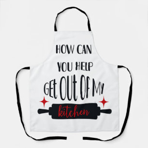 Tablier Comment pouvez-vous aider à sortir de ma cuisine