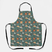 Tablier Compagnon de cuisine lumineux (Recto)