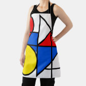 Tablier Composition de couleurs primaires de Mondrian (Insitu)