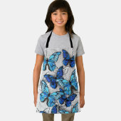 Tablier Composition des White and Blue Butterflies (Insitu)