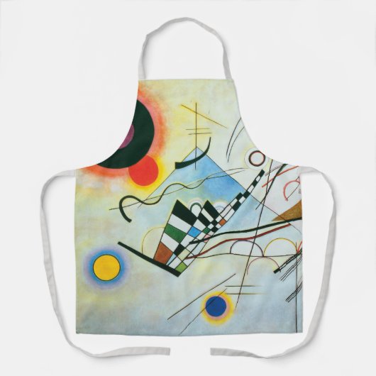 Tablier Composition VIII par Wassily Kandinsky Apron (Recto)