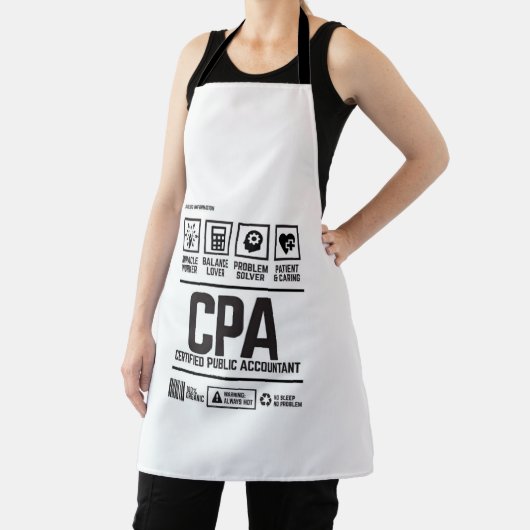 Tablier comptable public agréé - CPA (Insitu)