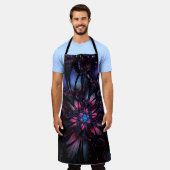 Tablier Conception Abstraite des fleurs fractales. (Porté)