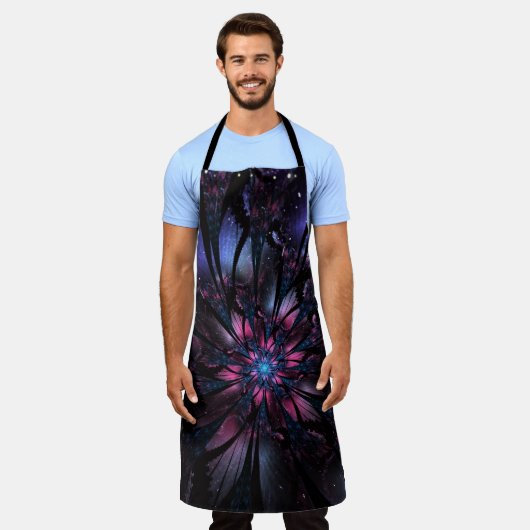Tablier Conception Abstraite des fleurs fractales. (Porté)