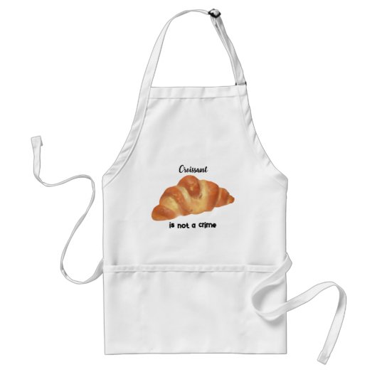 Tablier Conception alimentaire Croissant Apron (Devant)