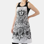 Tablier Conception artistique tribale (Insitu)