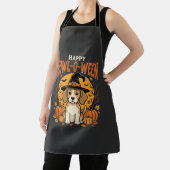Tablier Conception de Beagle Halloween Howl-O-Ween Chien C (Insitu)