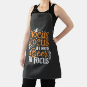 Tablier Conception de bière Hocus Pocus Halloween_1 (Insitu)