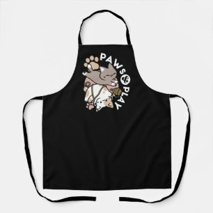 Tablier Conception de chats mignons et joueurs – Art de pa