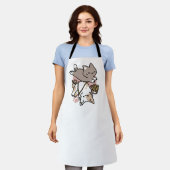Tablier Conception de chats mignons et joueurs – Art de pa (Porté)