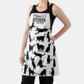 Tablier Conception de chats pour Dames de chat, Amoureux d (Insitu)