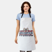 Tablier Conception de chemise à nœud papillon d'infirmière (Porté)
