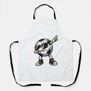 Tablier Conception de chemise de balle de football Dabbing