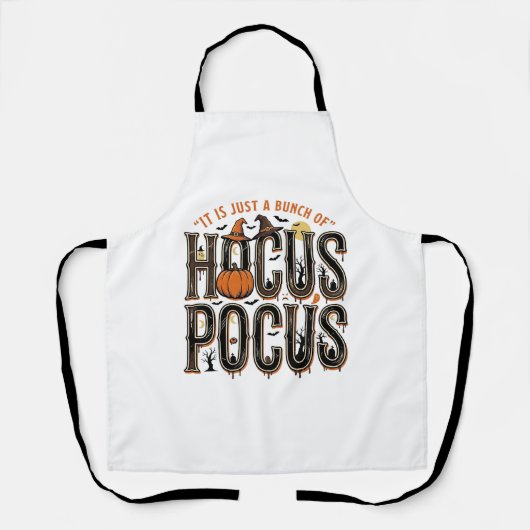 Tablier Conception de chemise de citrouille Halloween Hocu (Recto)