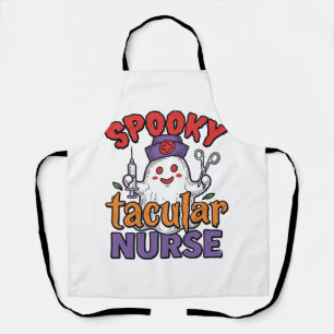 Tablier Conception de chemise fantôme Halloween Infirmière