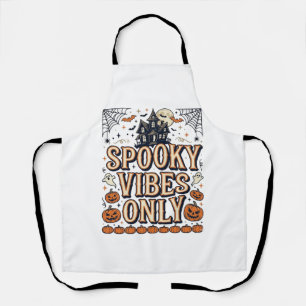 Tablier Conception de chemise Halloween vintage Spooky Vib