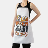 Tablier Conception de chemise pour chat vintage Halloween (Insitu)