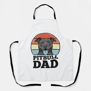 Tablier Conception de chemise pour papa Pitbull amateur de