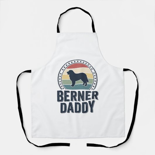 Tablier Conception de chemise vectorielle Berner Daddy Vin (Recto)