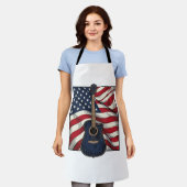 Tablier Conception de chemise vectorielle drapeau patrioti (Porté)