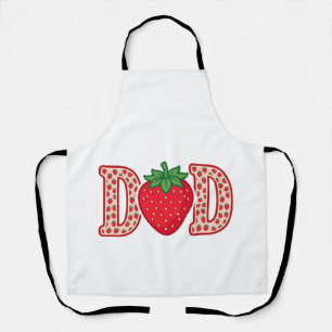 Tablier Conception de chemise vectorielle lettrage fraise 