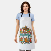 Tablier Conception de chemise vectorielle Nacho Average Nu (Porté)