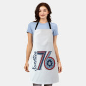 Tablier Conception de chemise vectorielle patriotique Vint (Porté)