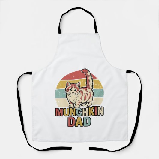 Tablier Conception de chemise vectorielle pour papa Munchk (Recto)