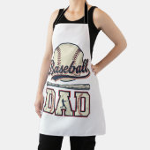 Tablier Conception de chemise vectorielle Vintage Baseball (Insitu)