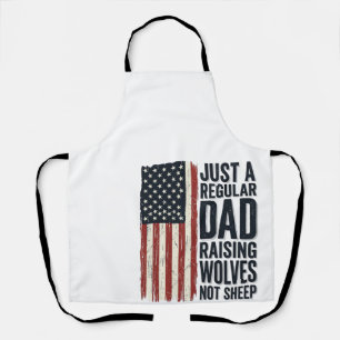 Tablier Conception de chemise vintage patriotique pour pap
