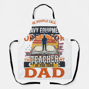 Tablier Conception de chemise vintage pour papa opérateur