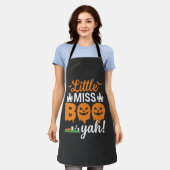 Tablier Conception de citrouille Little Miss Boo Yah Hallo (Porté)