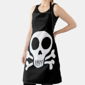 Tablier Conception de crâne de pirate (Insitu)