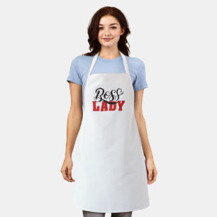 Tablier Conception de femme forte et confiante – Lady Boss