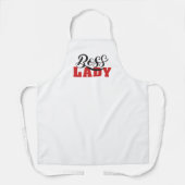 Tablier Conception de femme forte et confiante – Lady Boss (Recto)