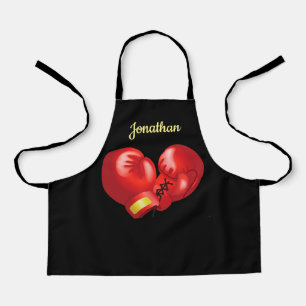 Tablier Conception de gants de boxe
