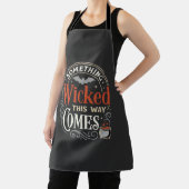 Tablier Conception de Halloween Wicked This Way Comes_1 (Insitu)