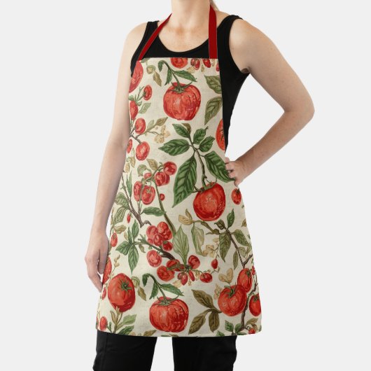 Tablier Conception de jardin de tomates vintage (Insitu)