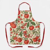 Tablier Conception de jardin de tomates vintage (Recto)