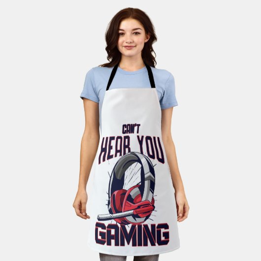 Tablier Conception de jeux avec casque (Porté)