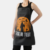 Tablier Conception de la Faucheuse pour Halloween Trick or (Insitu)