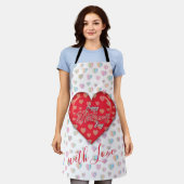 Tablier Conception de la fête des mères (Porté)