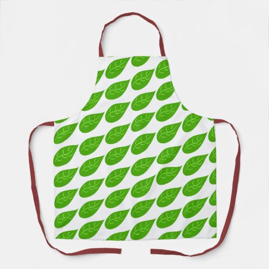 Tablier Conception de la feuille verte (Recto)