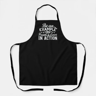 Tablier Conception de la motivation chrétienne - Foi, Amou