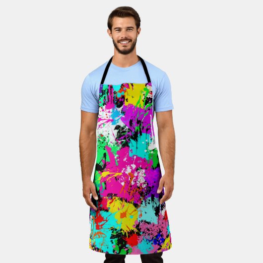 Tablier Conception de la peinture (Porté)