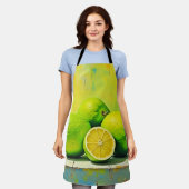 Tablier Conception de la pop été brillante de Limes (Porté)