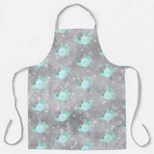 Tablier Conception de la série Aqua et Argent 14