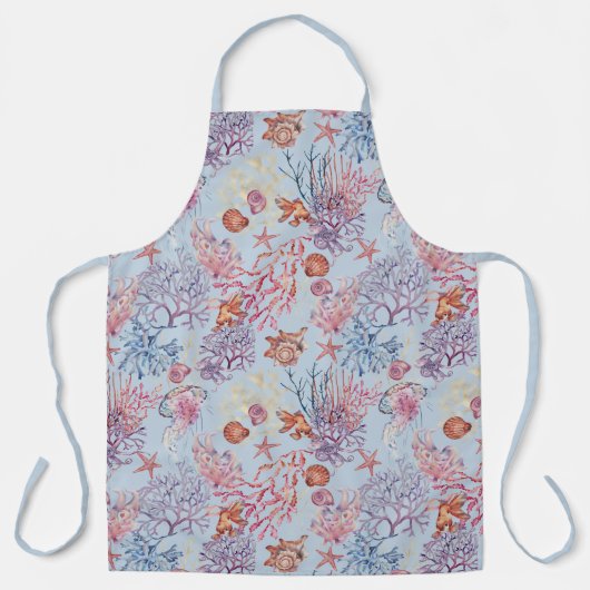 Tablier Conception de la série de composition de l'eau sou (Recto)